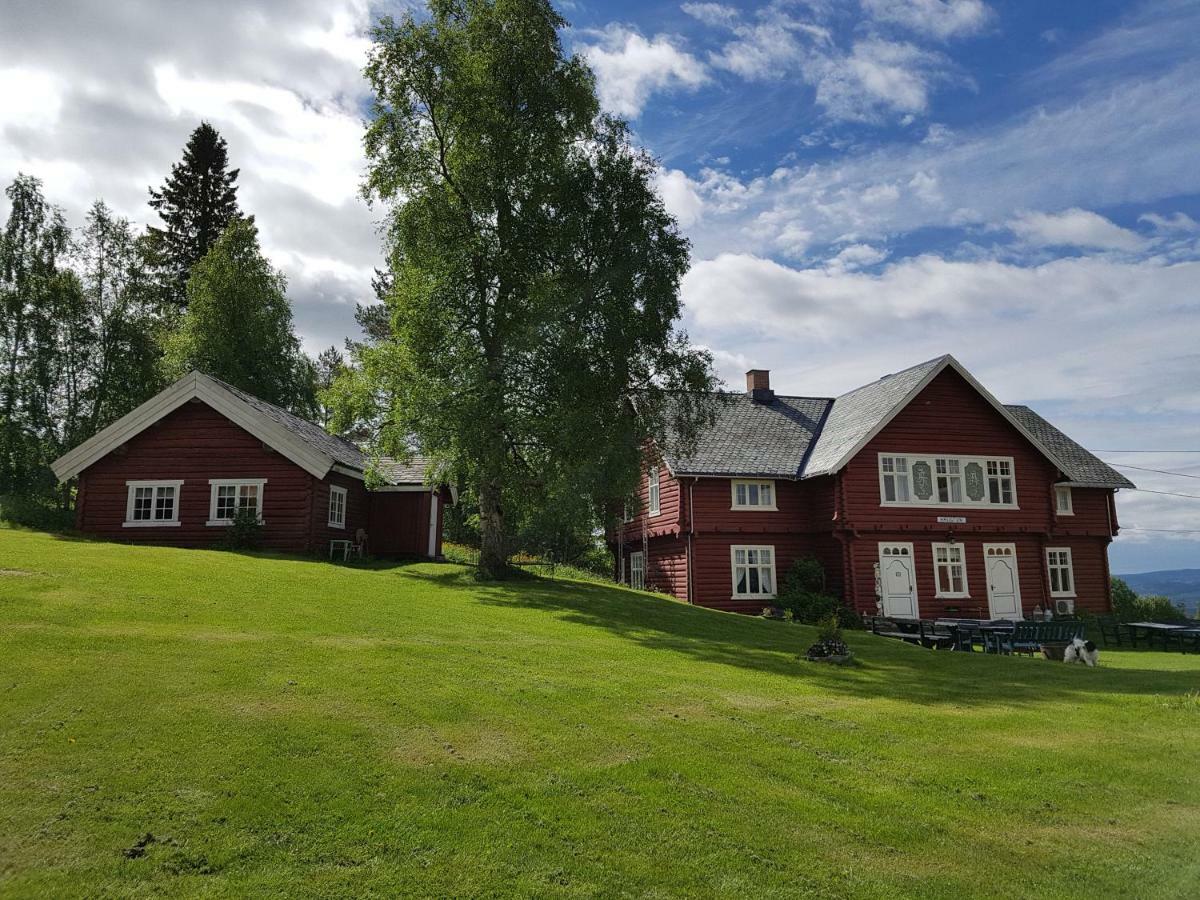 Haugtun Gardspensjonat Og Leiligheter Nordre Land Ngoại thất bức ảnh